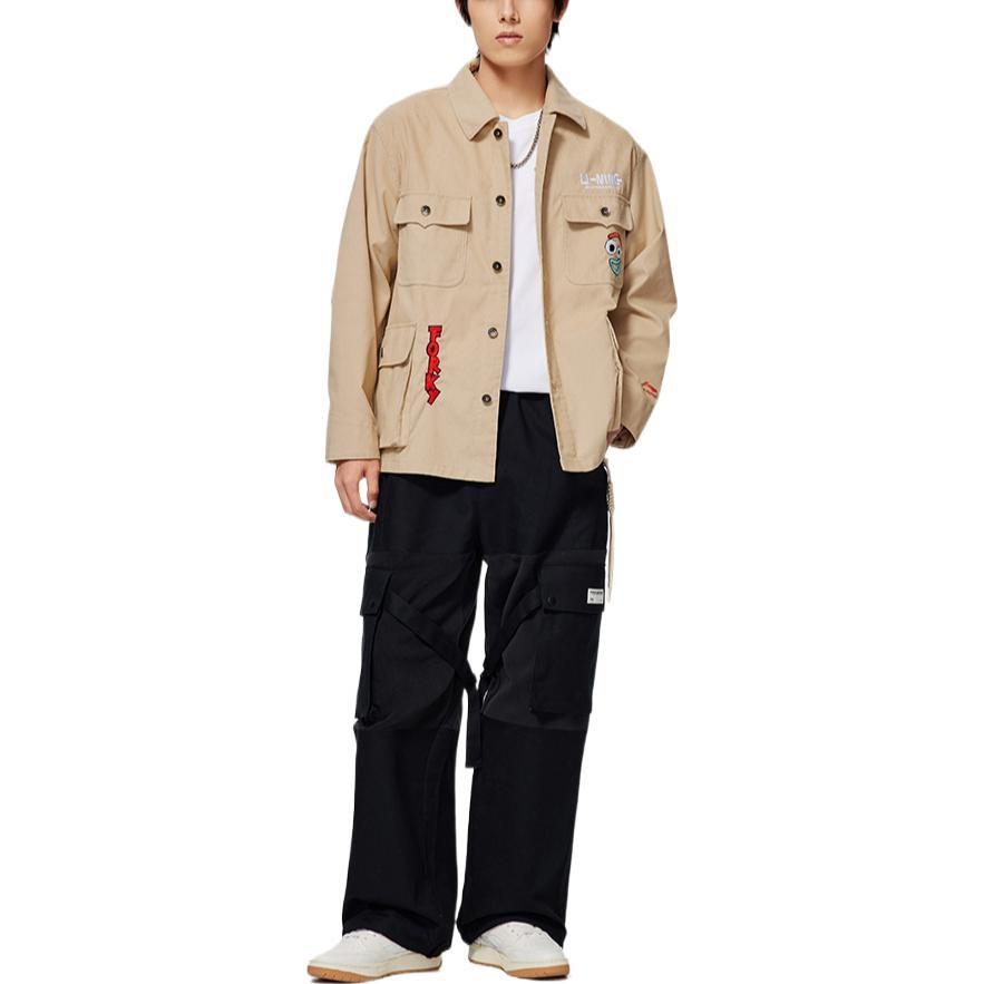 Скейтбордическая куртка Li Ning x Disney Мужская Хаки AFDS457-2