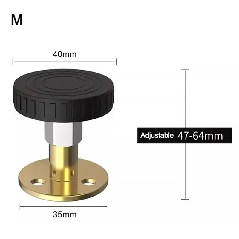 Регулируемые ножки мебели, каркас кровати с резьбой, противоударные упоры для изголовья, фиксатор для шкафов, диванов, предотвращающий ослабление прикроватной тумбочки