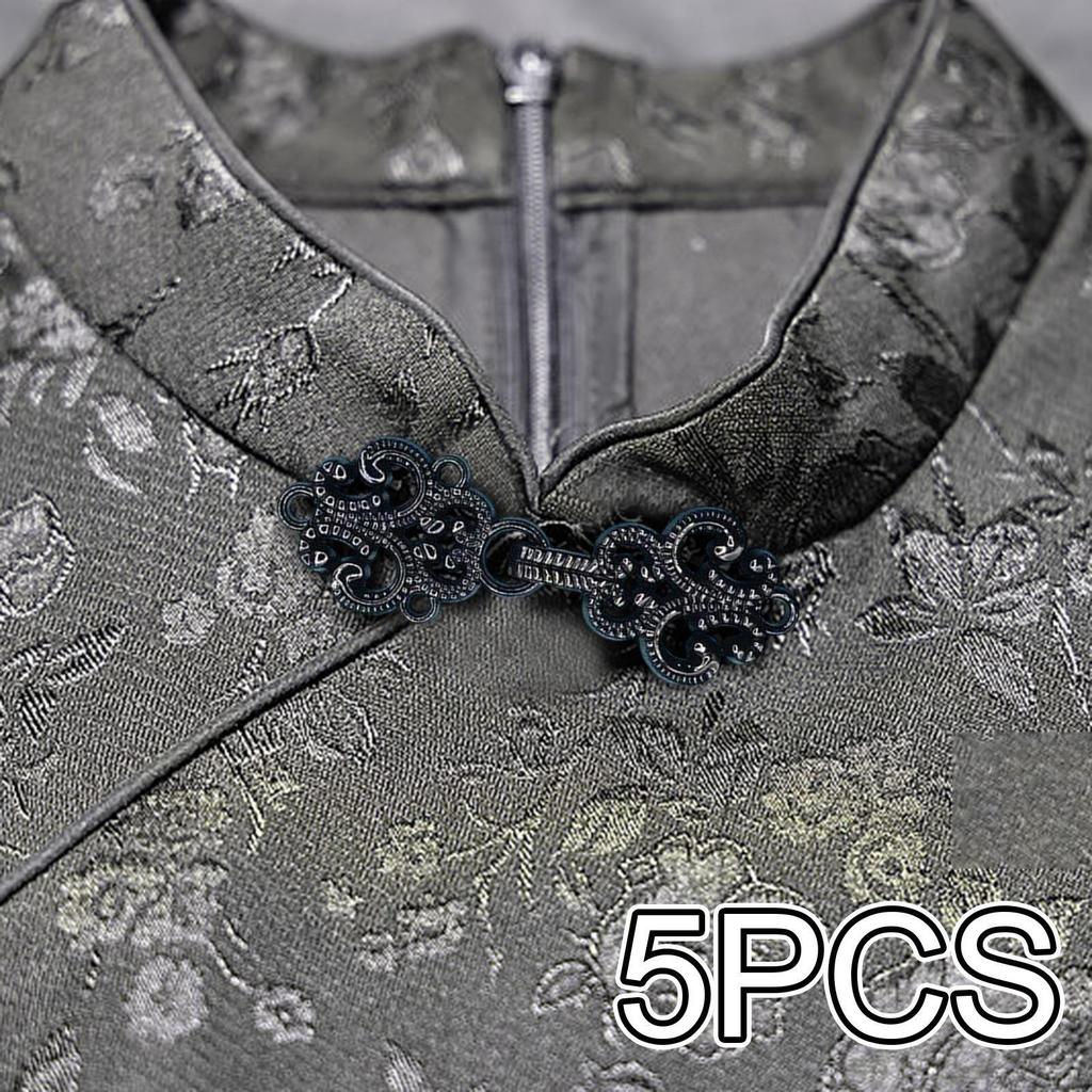 5 комплектов застежек-зажимов для курток, платьев и свитеров