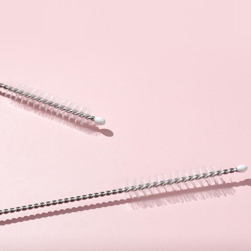 1 шт. Щетка для чистки питьевой соломинки, очиститель труб из нейлона и нержавеющей стали с длинной ручкой, щетки для чистки соломинки