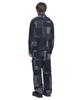 Nomanual Multi Panel Work Jacket - Washed Navy