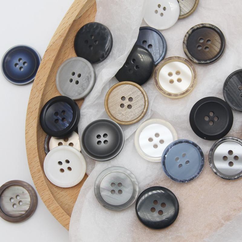 25Mm Fashion Women Coat Sewing Resin Buttons For Clothing Men Suit Cardigan Sweaters Decorative Handmade Accessorie Wholesale