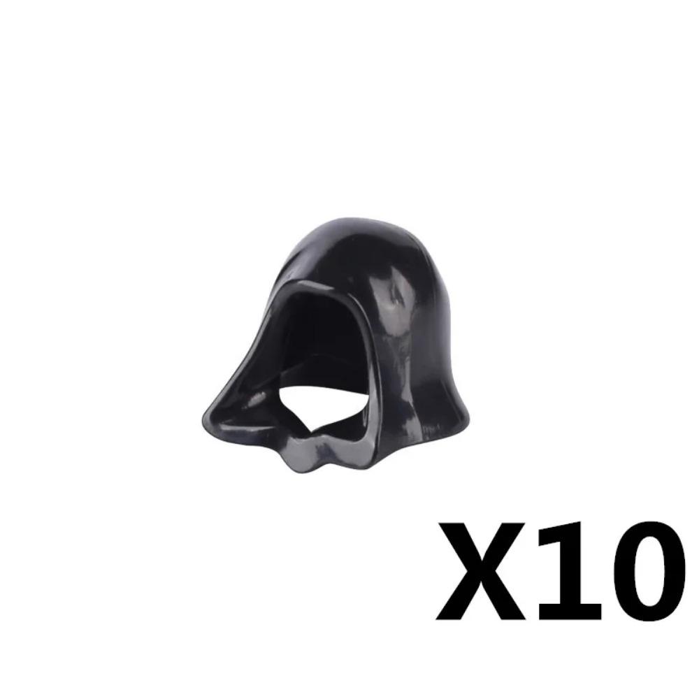 MOC Medieval Soldier Building Blocks King Beard Military Helmet Scarf Goggles Belt Cowboy Hat Duck Cap Mini Toys Brick Gift K042