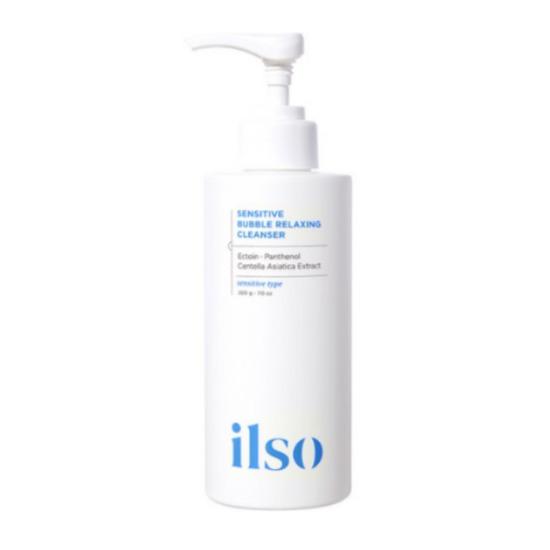 ILSO Sensitive Bubble Relaxing Cleanser Gentle Foaming Hydrating Face Wash 200g