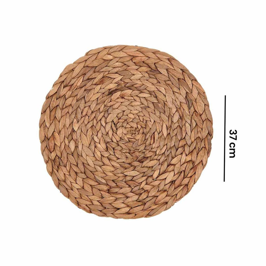 Плетеная тарелка - 37 см