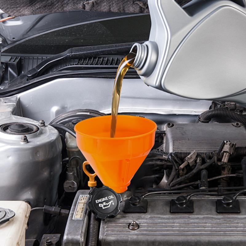 Universal Car Motorcycle Foldable Portable Funnels Auto Motorcycle Refueling Accessories Refueling Gasoline Engine Oil Funnel