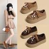 Retro Platform Heightening Loafer Single Shoes Women's Early Autumn New Fashion Versatile Small All-inclusive