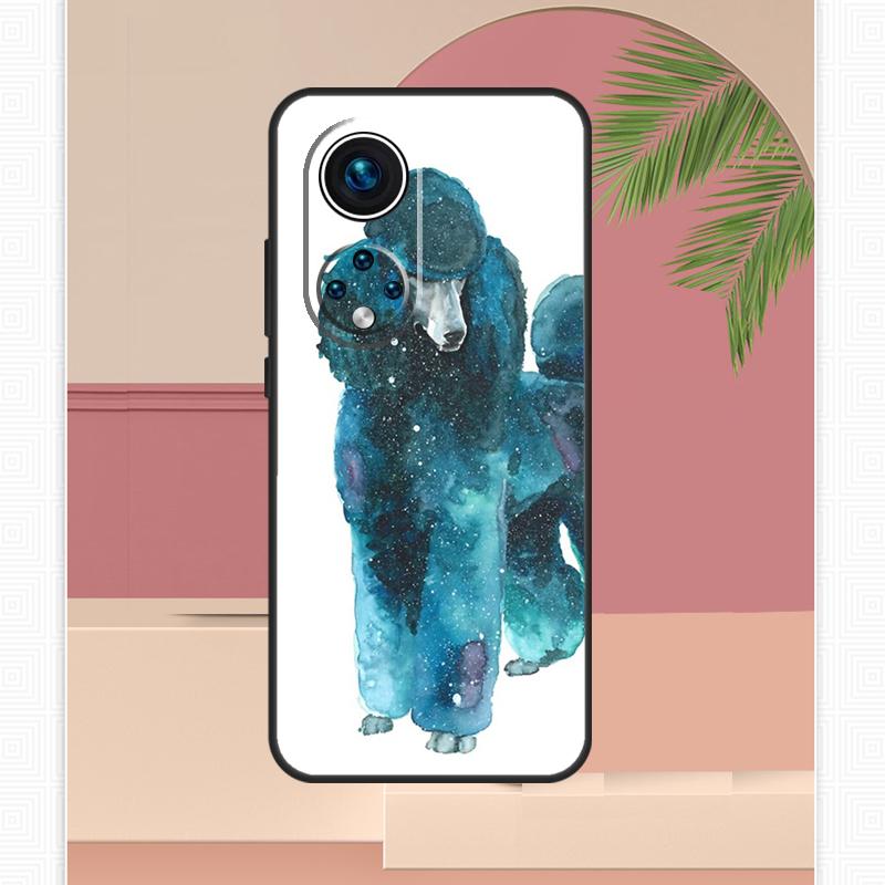 Cartoon Poodle Dog Case For Honor Magic 7 Lite 5 6 8 Pro Honor 400 200 X9c X9b X9a X8b X8a X8c 50 70 90 Cover