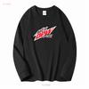 Футболка с логотипом Mountain Dew Code Red для любителя Mtn Свитшот Содовая A1242 с длинным или коротким рукавом винтажная стильная выстиранная растянутая
