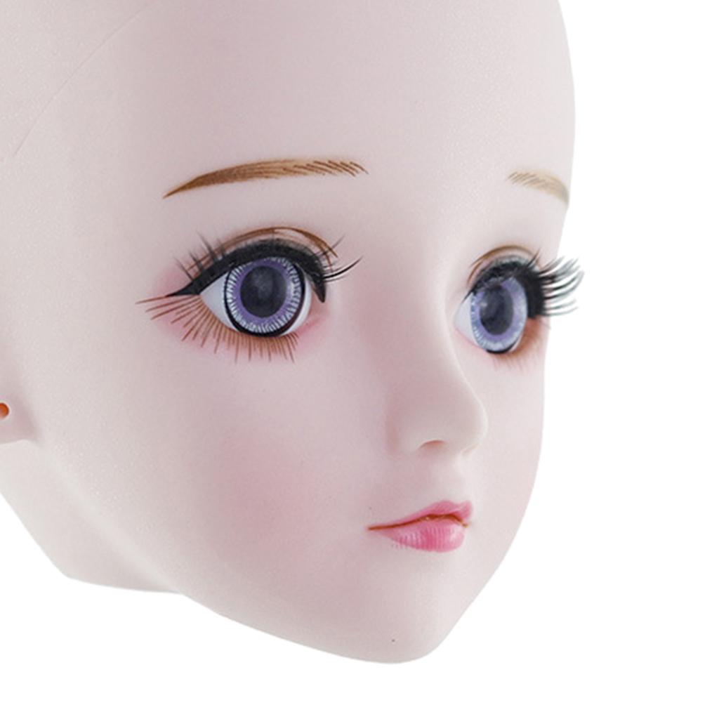 BJD кукла 1/3, форма для головы куклы с 4D глазами, аксессуары для самостоятельного изготовления