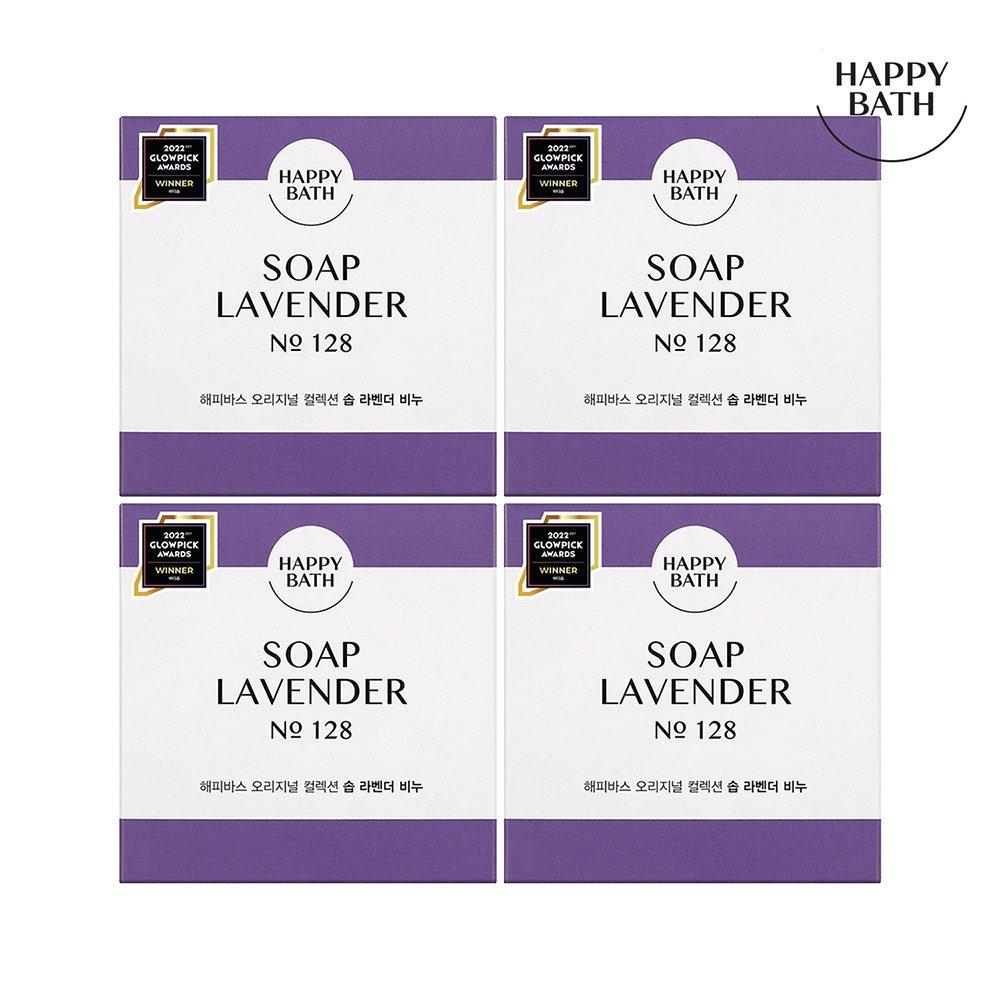 [Мыло для лица] Оригинальная коллекция мыла Happy Bath *4 шт. (необязательный)
