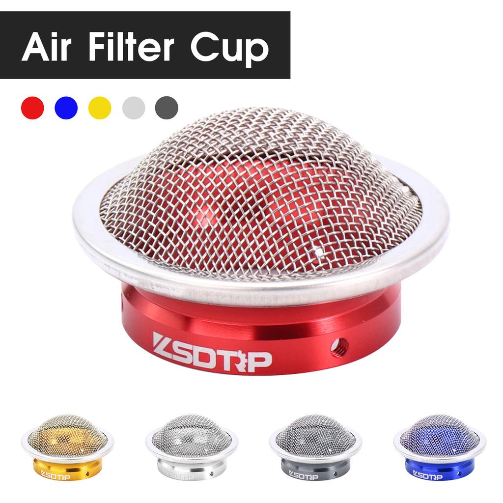 ZS Racing CNC Motorcycle Carburetor Air Filter Wind Cup Horn Cup with Steel Mesh 38mm 42mm for PHBL PHBH Carb