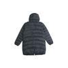 Nike Спортивная одежда Windrunner Двусторонний повседневный пуховик средней длины Женская верхняя одежда Черный 939441-011