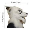 Carnival Party Eagle Mask Simulation Animal Halloween Hood Mask Wolf Mask  Party Makeup Ball