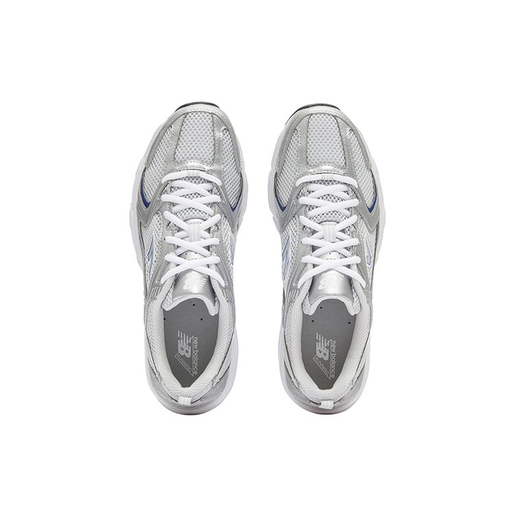 New Balance 530 Light Grey Silver Blue Unisex Sneakers MR530BS