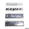 ABS Car Rear Trunk Letters 3D Emblem Tail Badge Sticker for Honda CIVIC Logo Decals Auto Stickers Styling Decoration