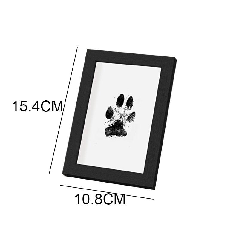 Pet Paw Print Ink Pad Wash Free Paw Print Maker for Dogs Cats DIY Puppy Footprints Souvenirs Pet Photo Album Souvenir Making Set