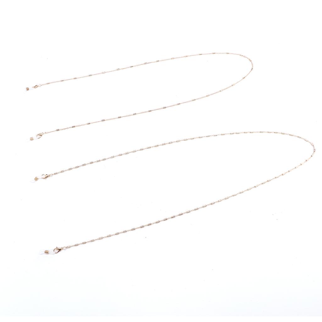 2 шт. Держатель для маски для лица Цепочка Шнурок Ремешок Простой Металлический Держатель для шнурка для очков