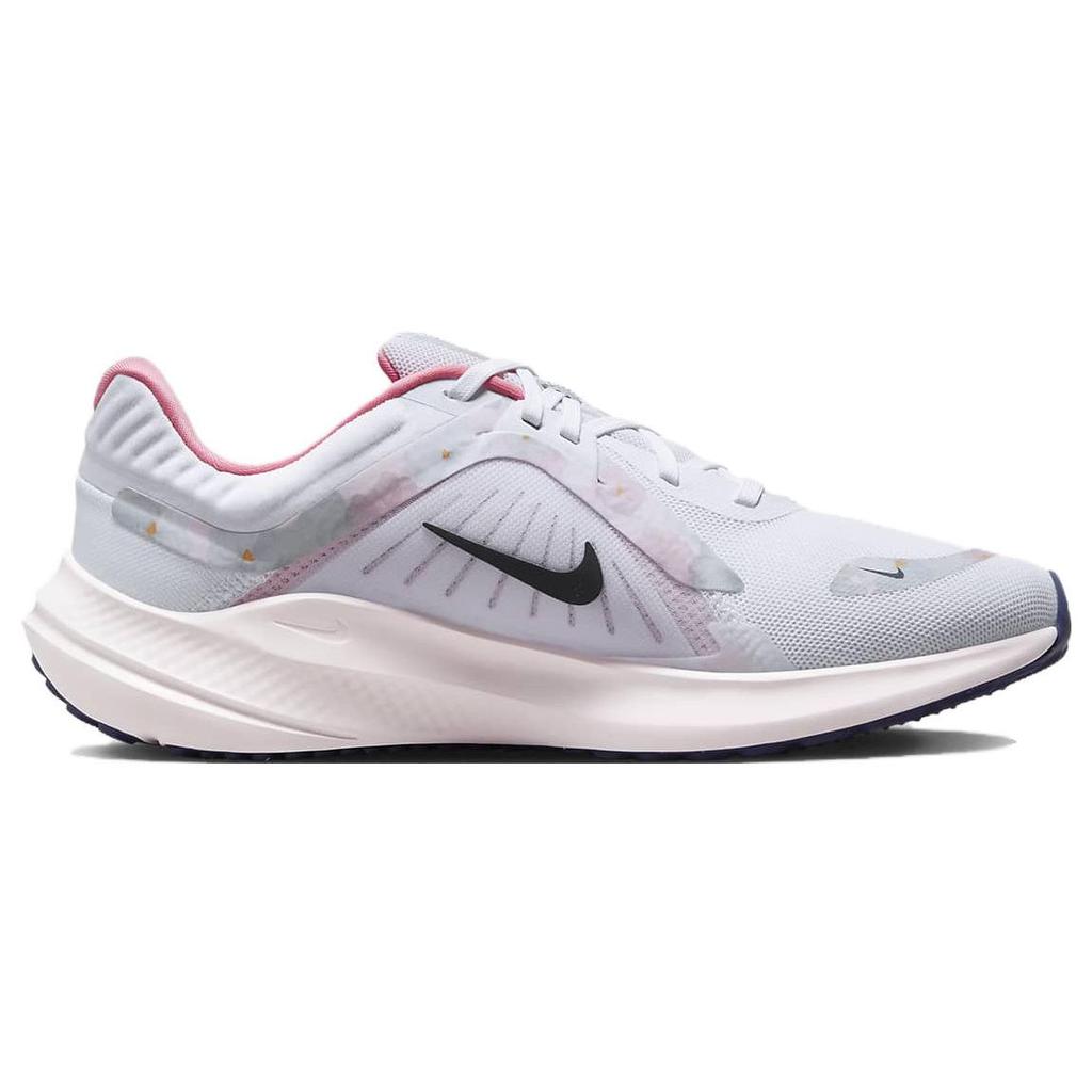 Nike Quest 5 Premium Floral Watercolor Women Sneakers White Pearl-Pink Coral-Chalk FB6944-100