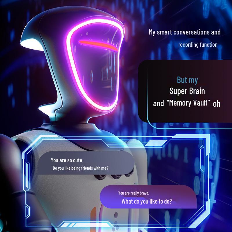 Умный робот CrossAI Second Egg с распознаванием жестов: Образовательная игрушка и первый выбор подарка для мальчиков