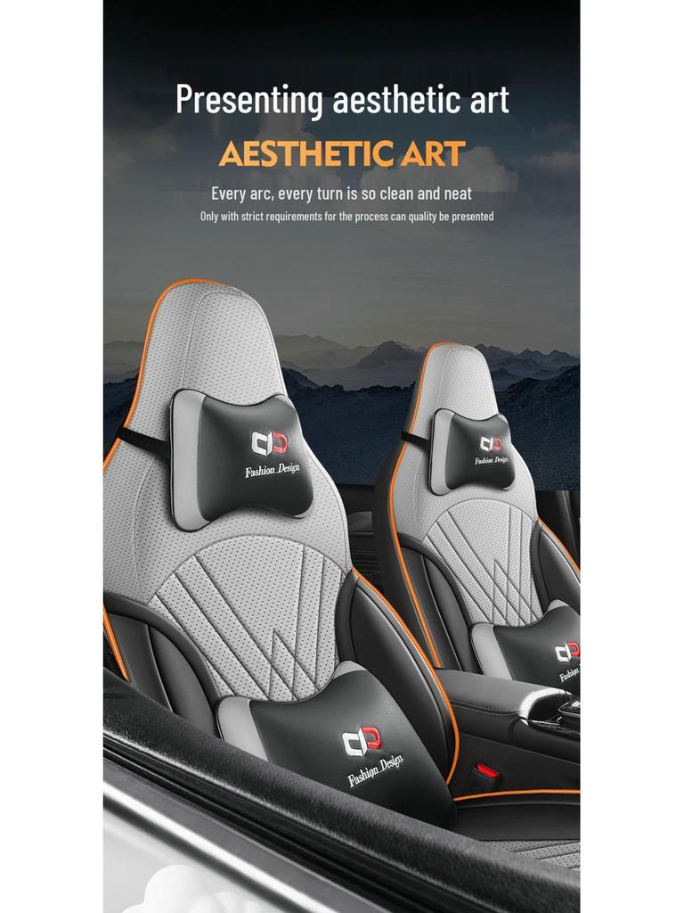 Новая модель Подушка на сиденье автомобиля из натуральной кожи для Dongfeng Fengshen L7 - Универсальная посадка для четырех сезонов