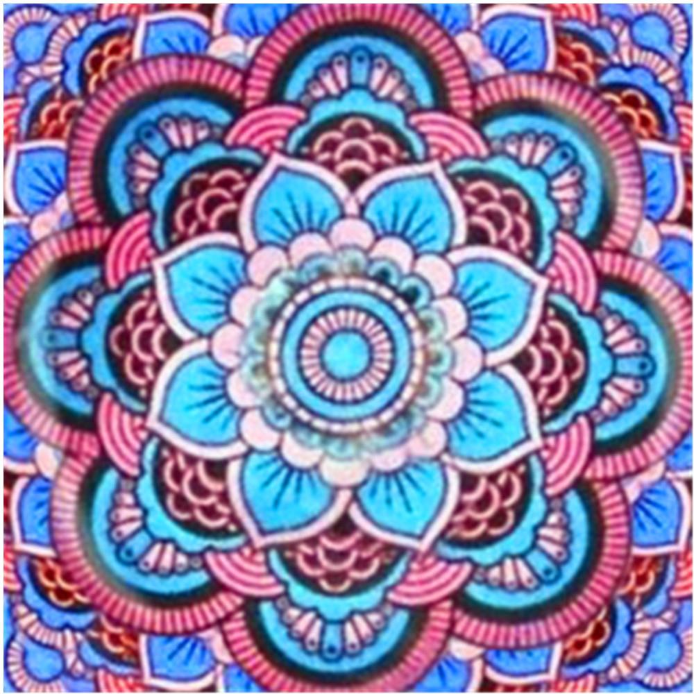 Алмазная картина Мандала Полная вышивка квадратная алмазная вышивка Цветочная вышивка Мозаика из бисера 5D DIY Искусство Декор стены