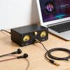 Xz-U6Pro Комбинированный усилитель для наушников и VU-метр Hi-Fi Аудио Стереоусилитель с линейным стабилизированным блоком питания для кристально чистого звука