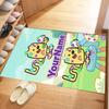 Wow! Wow! Wubbzy Customized Name Carpet Suitable for Bedrooms Hallway Foyer Dining Room Antislip Carpet Office home decor Best for Christmas