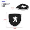 2026 Hot Car Sticker New 3D Aluminum Emblem Car Decoration Body Stickers Decals For Peugeot 308 408 508 RCZ 208 3008 2008 206 20