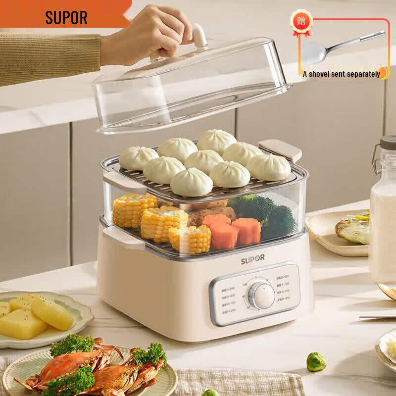 Многофункциональная электрическая пароварка и мультиварка Supor, штепсель CN (адаптер в комплекте)