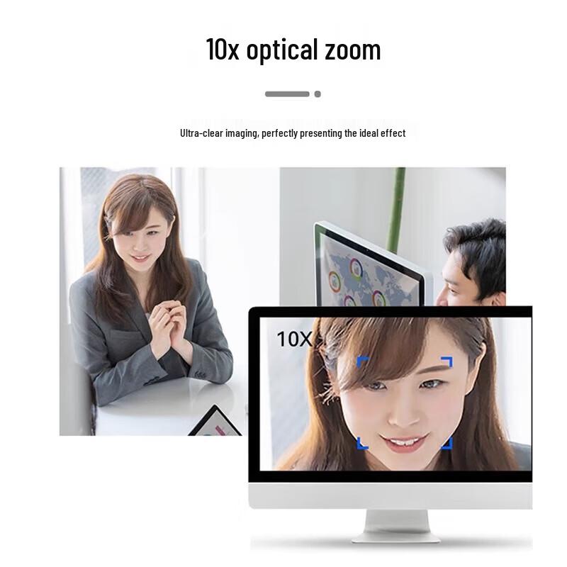 Philips SPL6808 HD Webcam with 10x Optical Zoom (CN version)