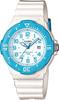LRW-200H-2BV Analog Watch for Women and Kids, Gloss White and Blue, Overseas Model [Parallel Import]