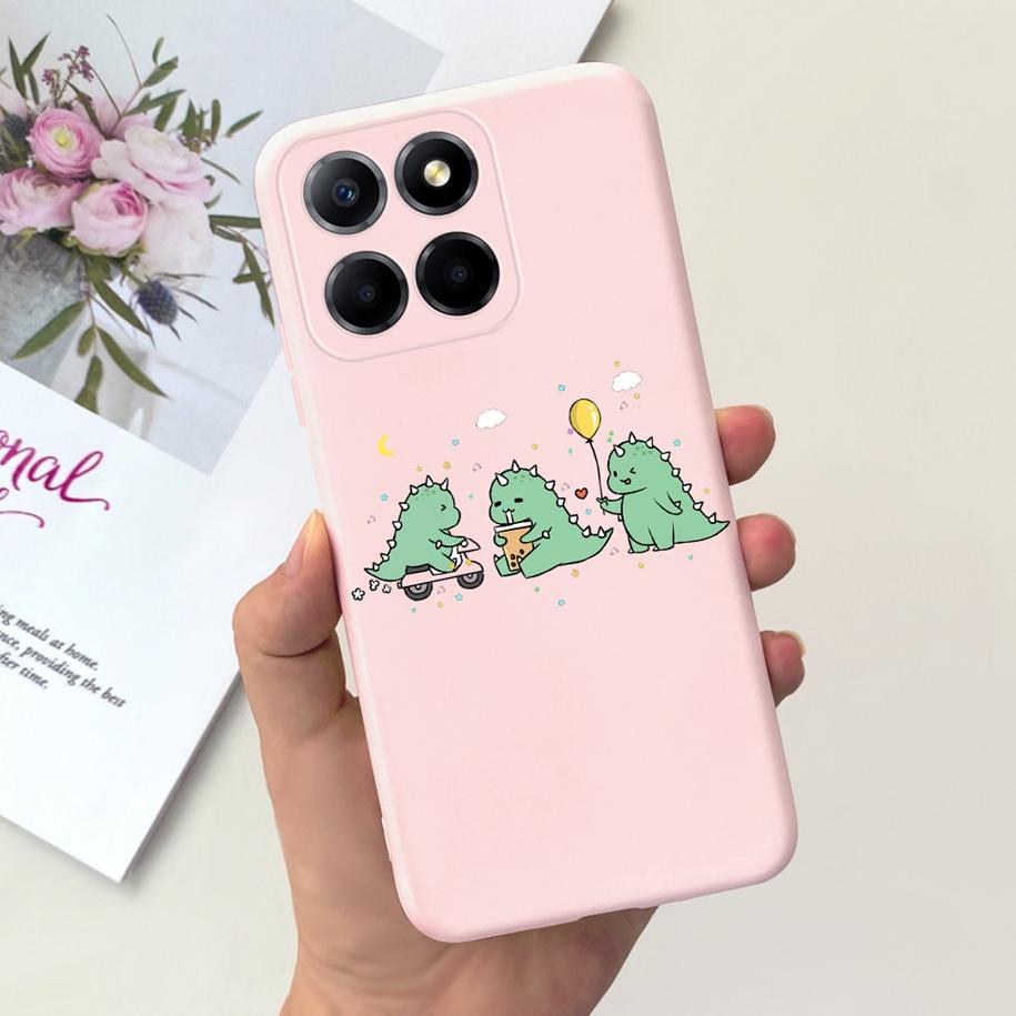 For Cover Honor X8 Phone Case TFY-LX1 TFY-LX2 TFY-LX3 Bumper Popular Flower Cats Soft Cover For Honor 70 Lite X6 X6s X8 5G Funda