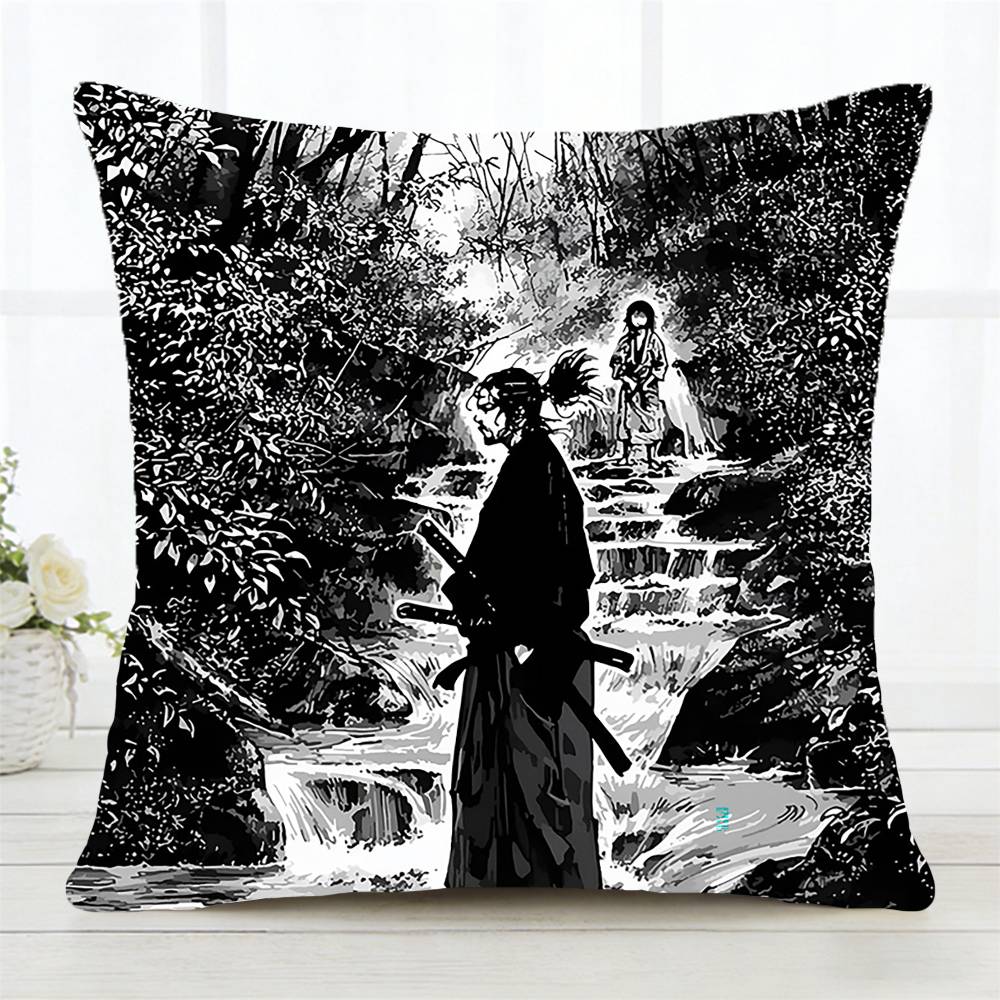 VVagabond Pillow Case Fashion Square Pillowcase Bedroom Sofa Room Ins Decoration Leisure