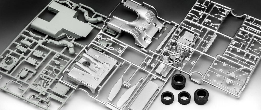 Немецкая Revell Porsche 917 Пластиковая модель 07738 1/32 (Машина)