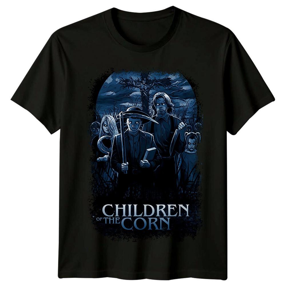 Children of the Corn (1985) Movie Poster Inspired T-Shirt Retro 80s Tee Unisex