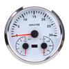 3 In 1 Electrical Tachometer Oil Pressure Gauge Water Temp Gauge 4 38in 3000RPM 0 To 10bar 40 To