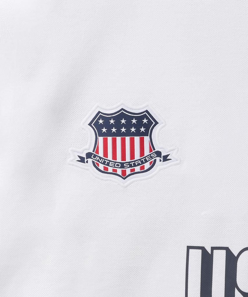 POLO RALPH LAUREN Классический крой Футболка Usa Polo - Белый