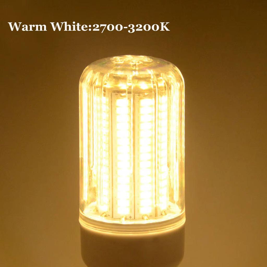 LED Corn Light E27 E14 7W 12W 20W 25W 64LEDs Lights 220v Screw Base Bulbs Home Decorative Cool/Warm White Lamp for Bedroom