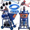 Штукатурный агрегат Blue Dragon BD57 – Производительность 25 л/мин | Мощность 5700 Вт | Бак 25 л с функцией перемешивания