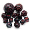 15 Pieces Complete Polyhedral Dice Set D3-D100 for DnD RPG Board Game Accessories Hobbies Holiday Gift with Bag