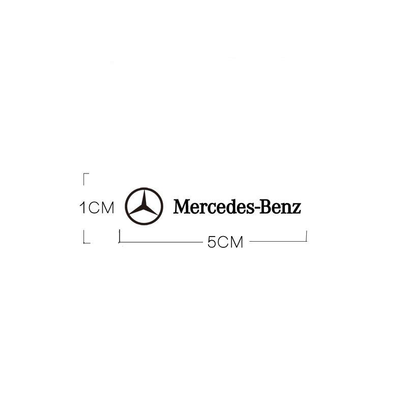 CRY1 3D Metal Emblem Sticker Car Styling Interior Decoration Decals For Mercedes Benz AMG W204 GLC CLA GLK W205 W206 W203 A180 W211