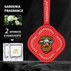Perets Автомобильный ароматизатор, подвесной освежитель воздуха, подвесной светильник для заднего вида автомобиля, долговечные таблетки для ароматерапии, дезодорант для автомобиля