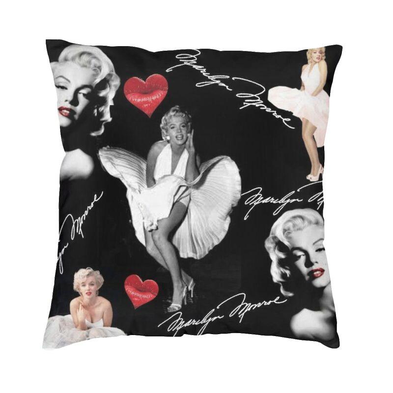 Поп-арт Золотой Уорхол Монро Мэрилин Пледы Наволочки Украшение 3D Печатный Чехол на подушку для стула Постельное белье Офисная наволочка