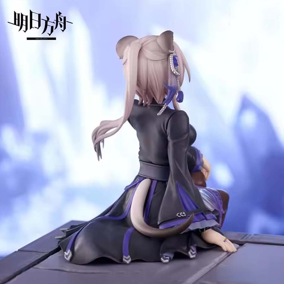 В наличии FuRyu Ark of Tomorrow ARKNIGHTS Лин Лин Юся Драконьи Врата Колдун Оператор Фигурка-стоппер для лапши быстрого приготовления Модель из ПВХ