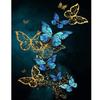 DIY Butterfly 5D Diamond Painting Full Round Drill Mosaic Animal Diamont Embroidery Cross Stitch Kits Resin Home Decor Art Gift