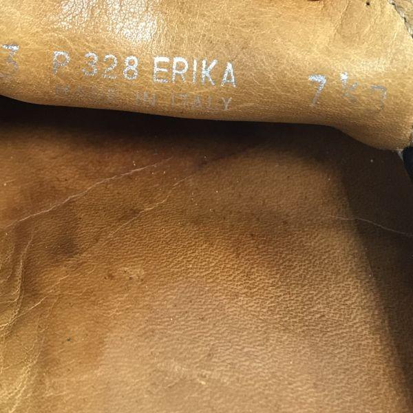 Италия COACH Замшевые кожаные сабо сандалии 7.5 Мужские 25.5 Коричневые Слипоны Лоферы(ИСПОЛЬЗОВАЛ)