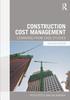 The Construction Cost Management : Learning from Case Studies Book