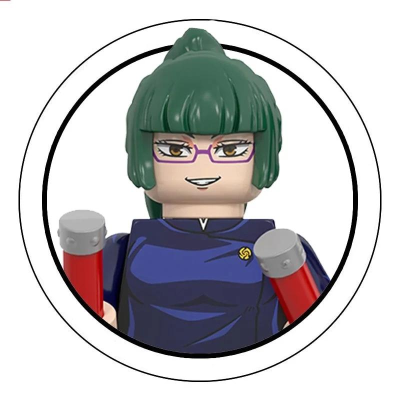 WM6202 WM6201 WM6200 WM6140 WM6139 Магическая битва Строительные блоки Мини-фигурка Итадори Юдзи Годзё Сатору Рёмен Подарки Игрушки