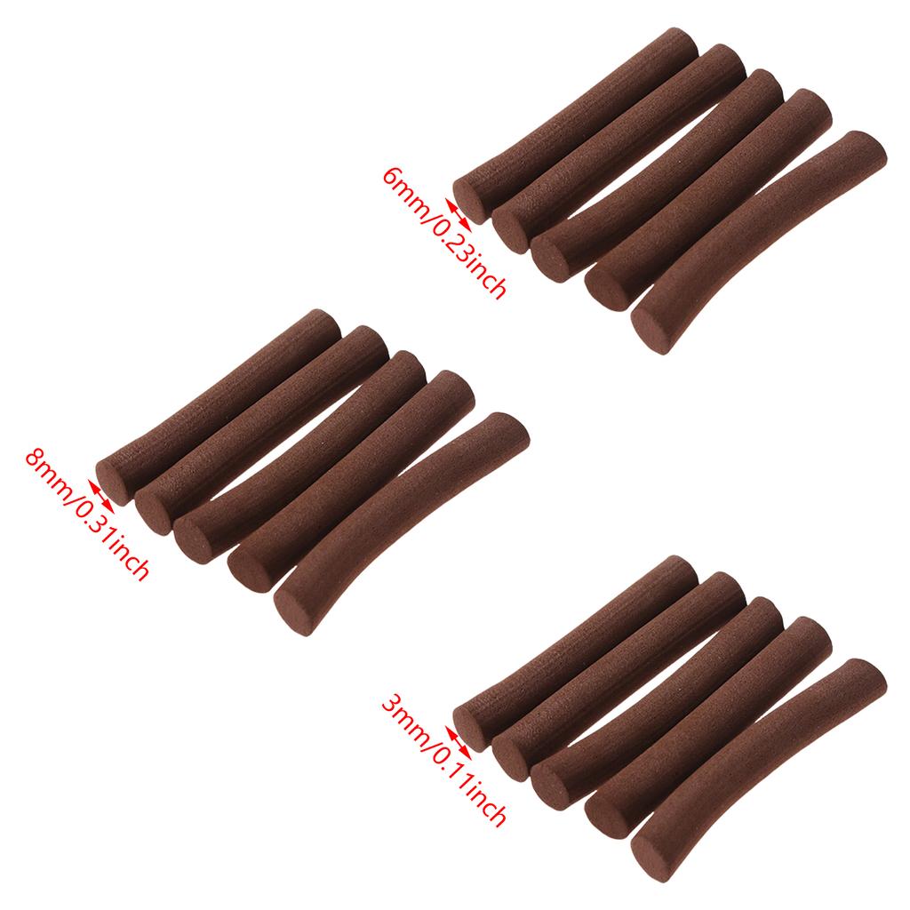 5 шт. Легкие рыболовные пенные палочки Многоразовые пенные стержни Портативные цилиндрические пенные палочки для пруда реки Простые в использовании